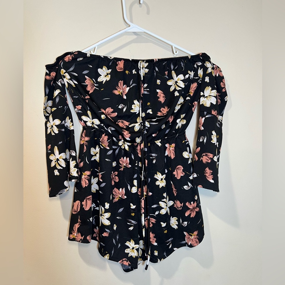 Off The Shoulder Romper